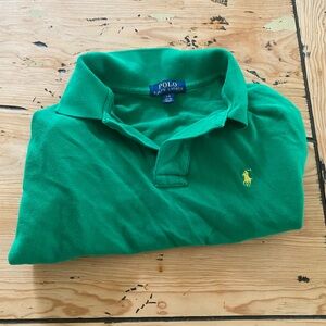 Polo size 14-16 boys green